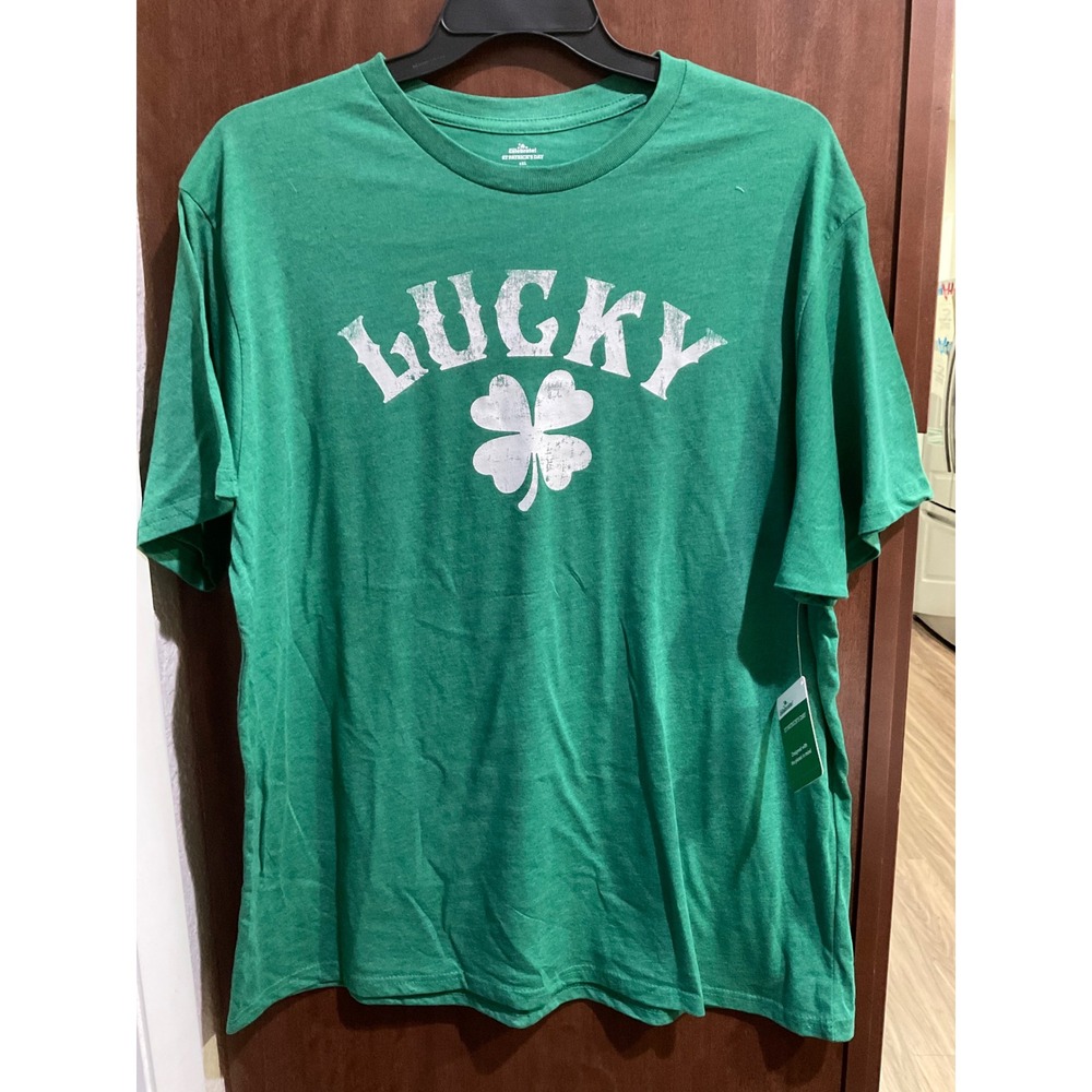 St. Patrick's Day Men's Graphic Tee from Way to Celebrate, Size XXL  /  G-011